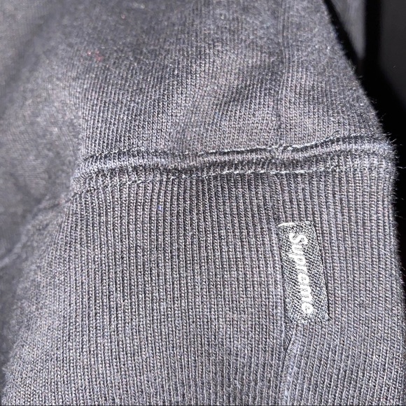 Supreme Black Unisex Hoodie Size M - Picture 4 of 8